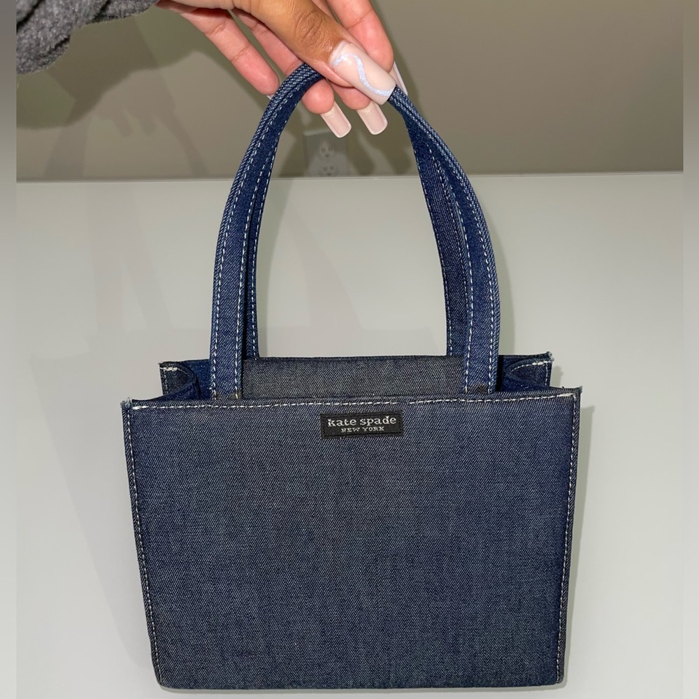 Kate Spade - Mini denim handbag